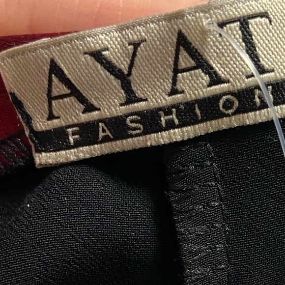 Ayat fashion abaya kaftan maxi black embellished hooded Medium NWT - Picture 10 of 10